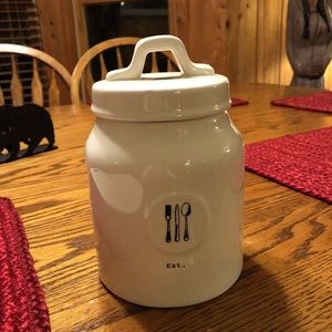 Rae Dunn Eat Canister